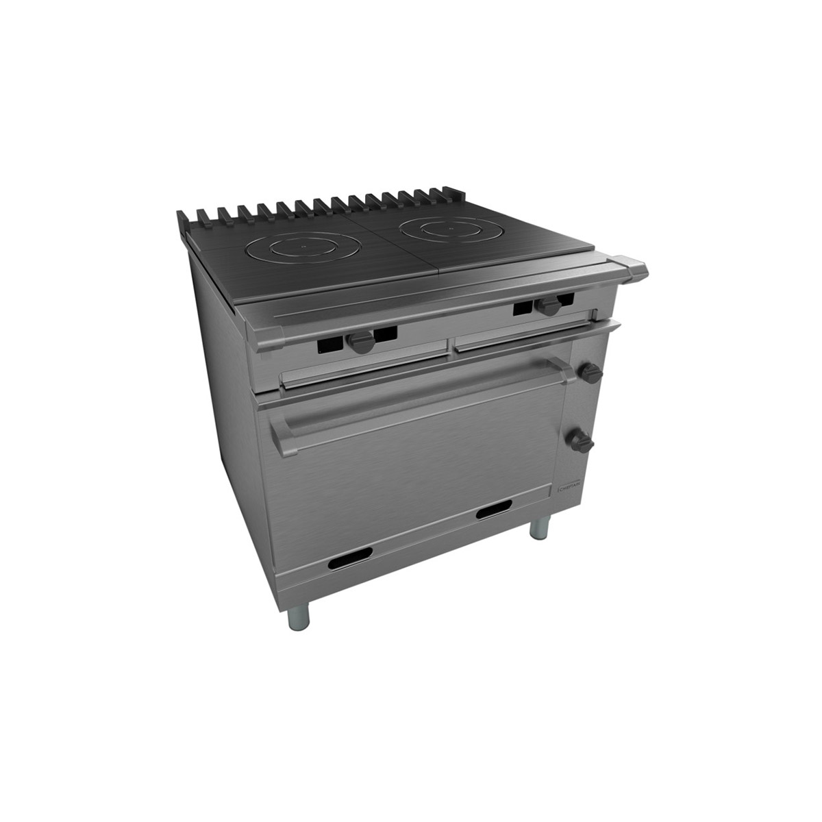 Falcon Chieftain Solid Top Gas Oven Range On Casters G1006FX