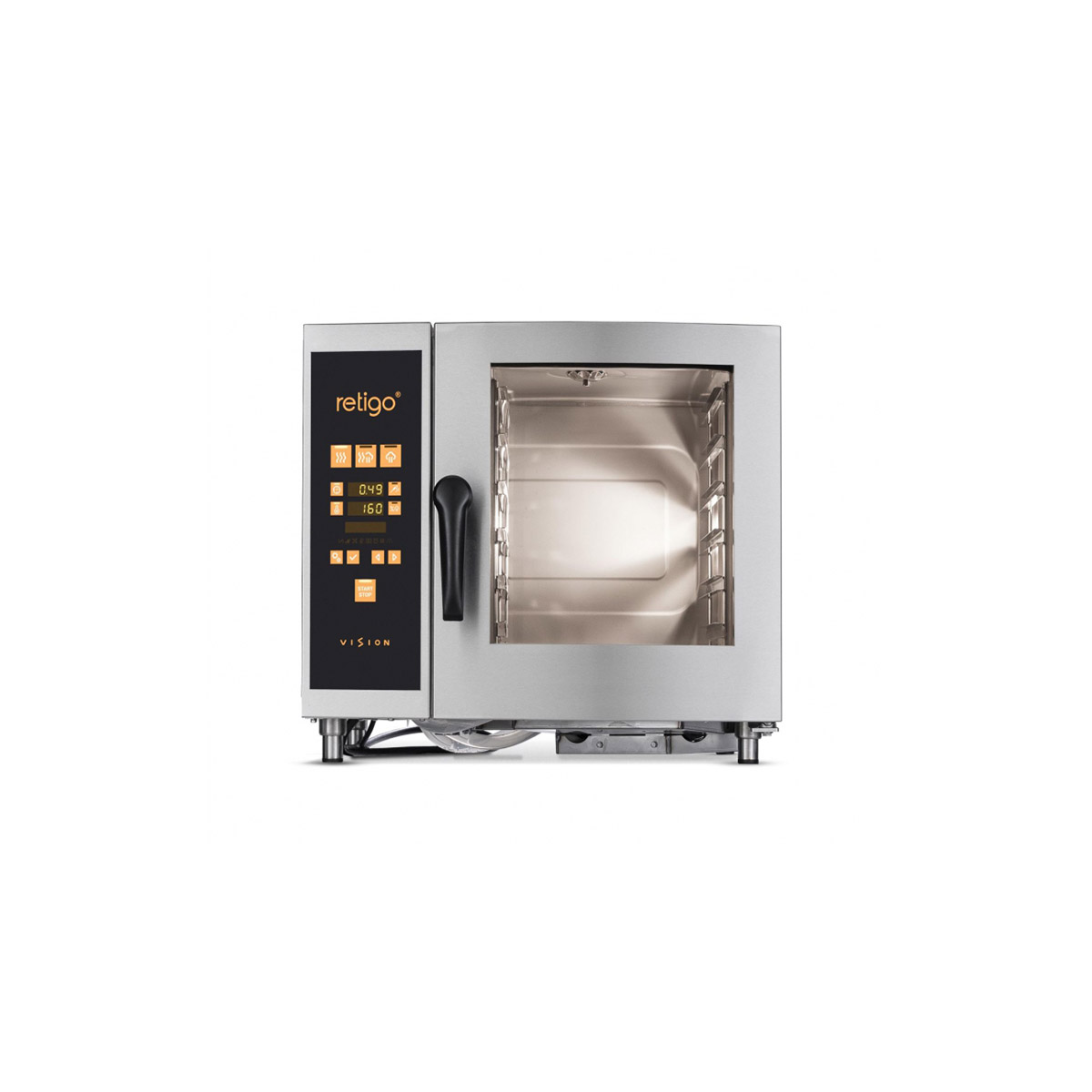 Retigo Orange Vision 6x Grid Combination Oven O623i