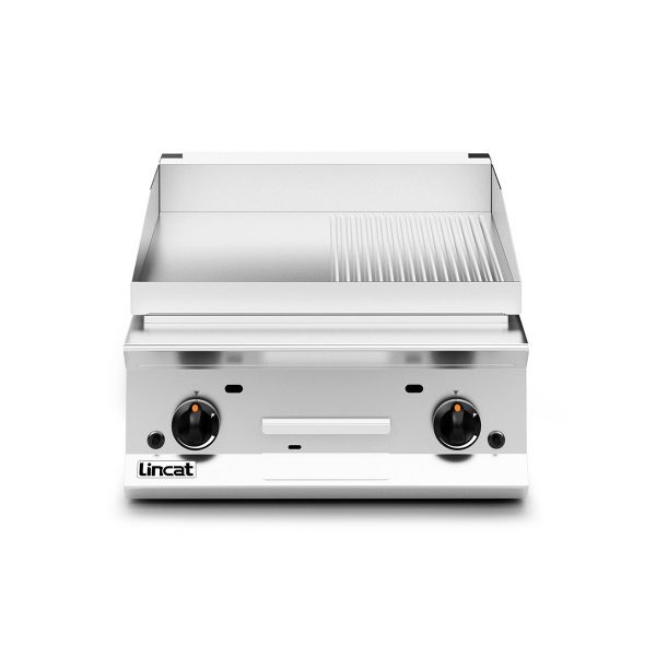 Lincat Opus 800 Propane Gas Counter-top Griddle - Ribbed Plate