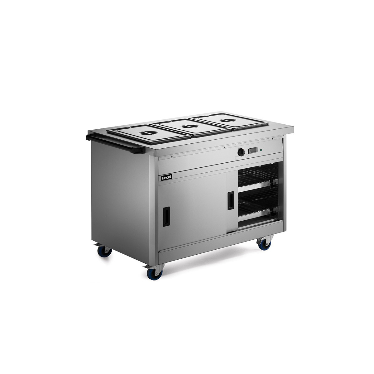 Lincat Panther 800 Series Free-standing Hot Cupboard - Bain Marie Top