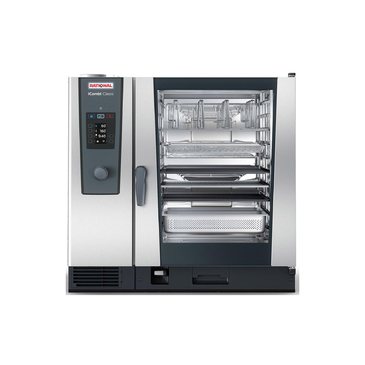 Rational iCombi Classic 10-2/1/G/P 10 Grid 2/1GN Propane Gas Combination Oven