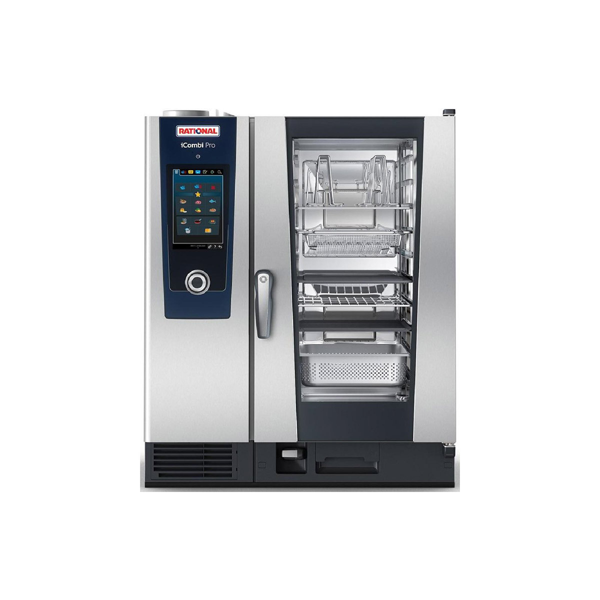 Rational iCombi Pro 10-1/1/G/P 10 Grid 1/1GN Propane Gas Combination Oven