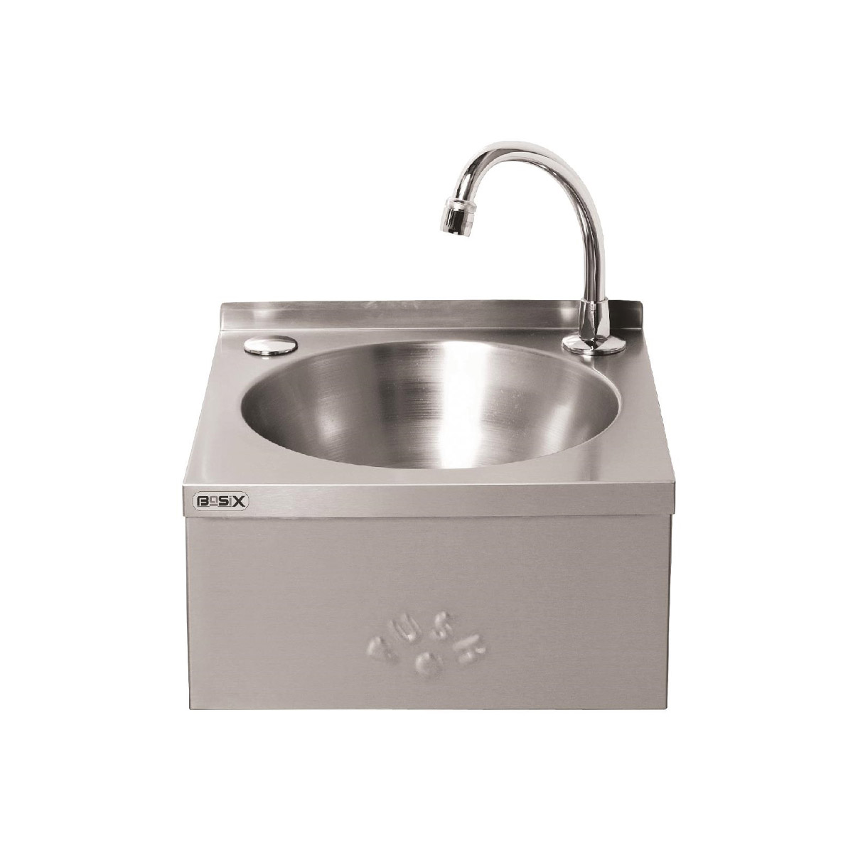 Basix Stainless Steel Knee Operated Hand Wash Basin