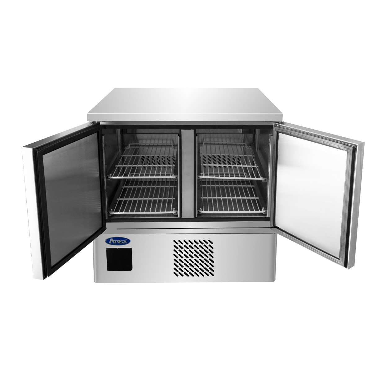 Atosa ESF8F Double Door Space Saving Counter Freezer