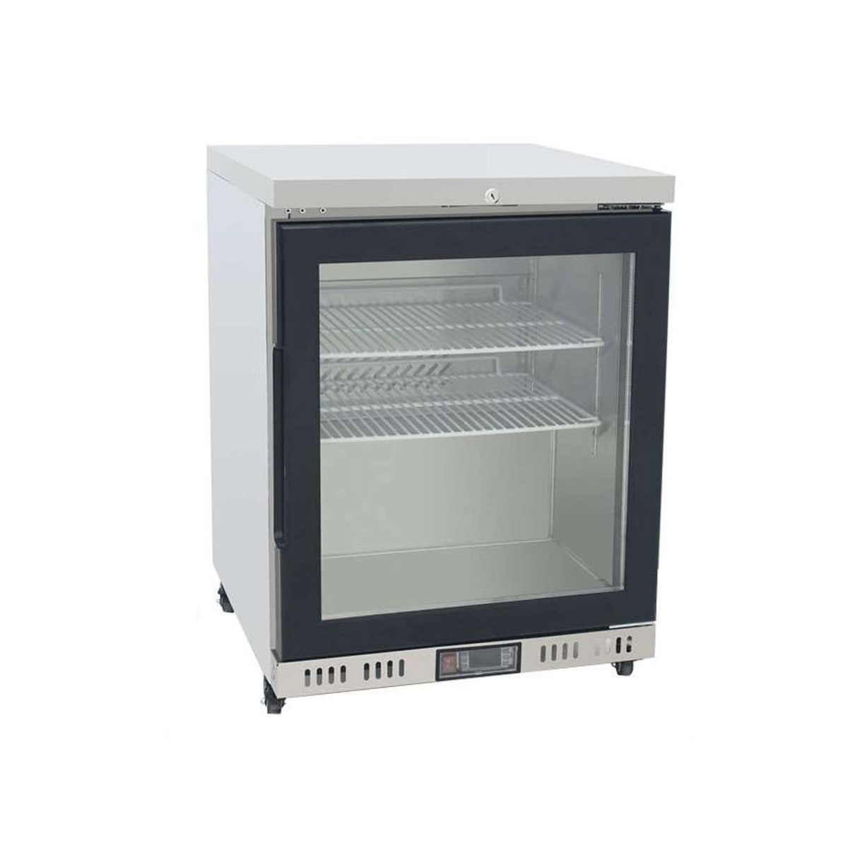 Atosa MBC24G Single Glass Door Refrigerator 145 Litres