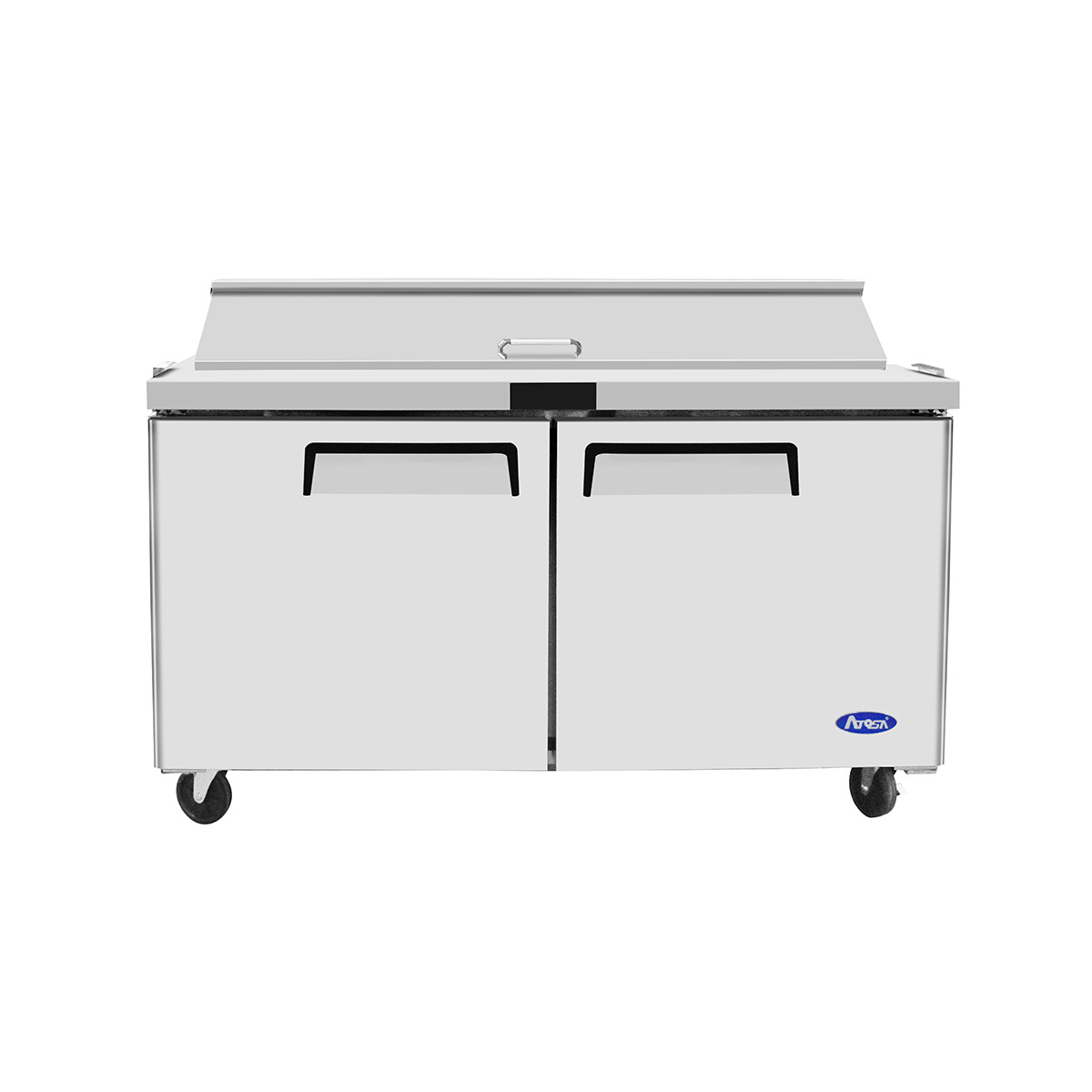 Atosa MSF8303GR Heavy Duty 2 Door Prep Counter 515 Litres with 16 x 1/6 GN Pans