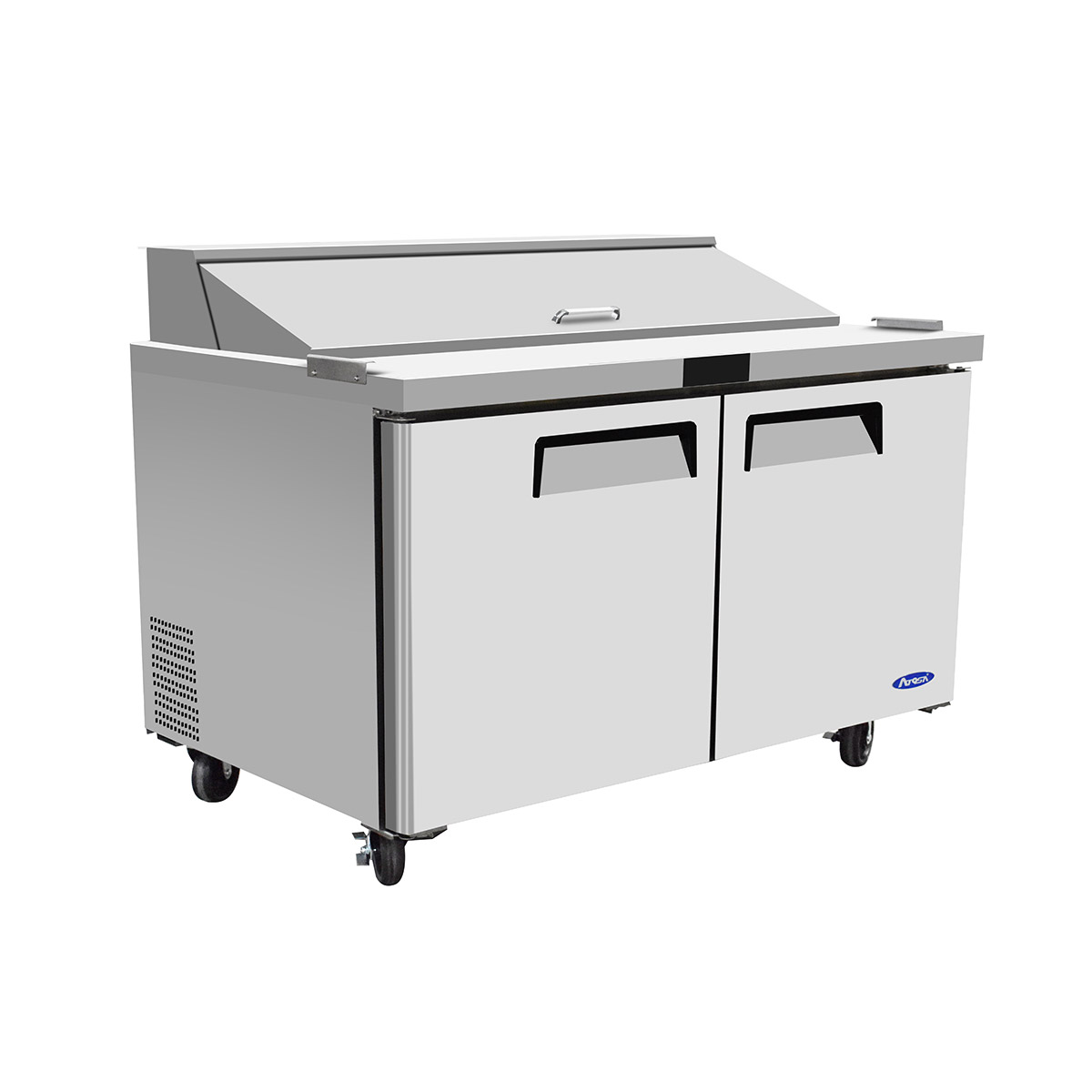 Atosa MSF8303GR Heavy Duty 2 Door Prep Counter 515 Litres with 16 x 1/6 GN Pans
