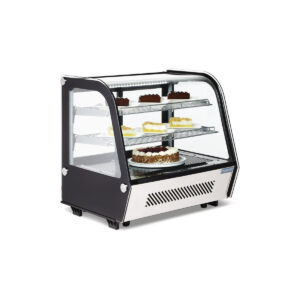 Polar G-Series Countertop Food Display Fridge 120Ltr Black