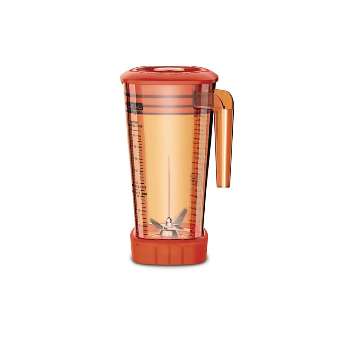 Waring Orange 2Ltr Jar for use with Waring Xtreme Hi-Power Blender