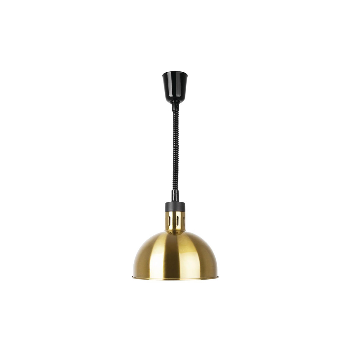 Buffalo Retractable Dome Heat Shade Pale Gold Finish