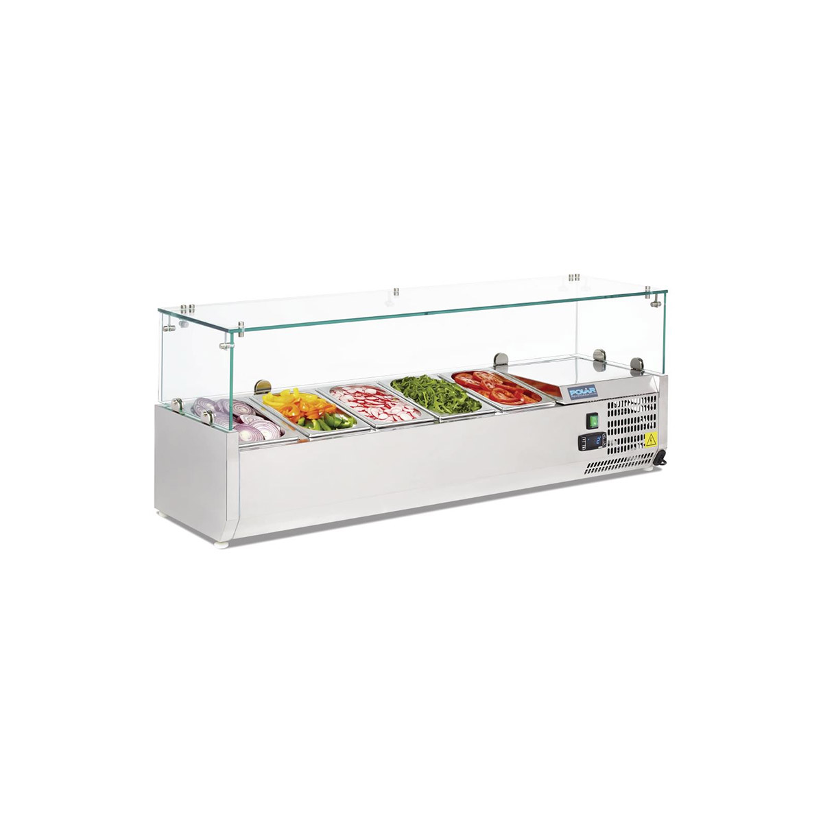 Polar G-Series Countertop Prep Fridge 5x 1/4GN
