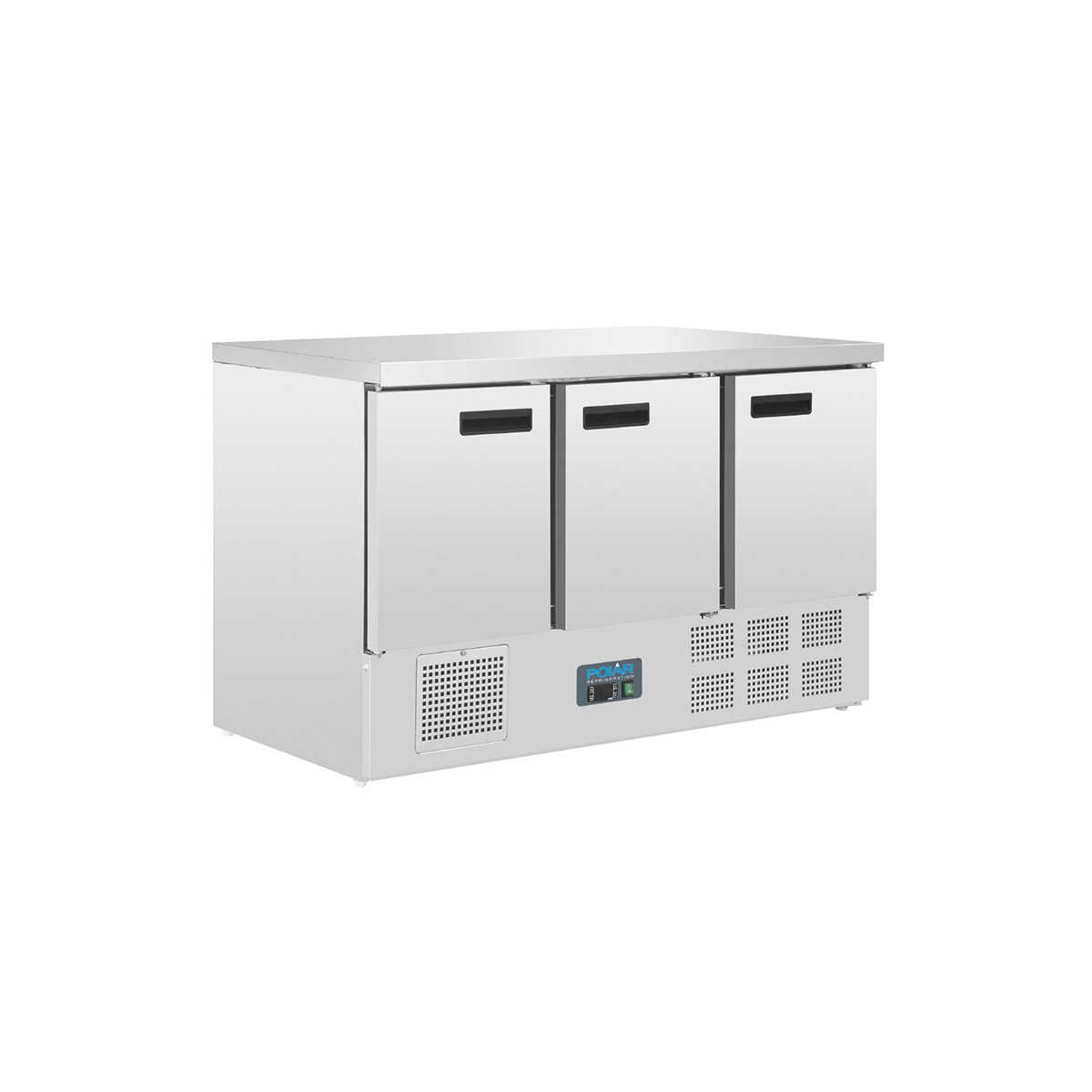 Polar G-Series Triple Door Counter Fridge 368Ltr