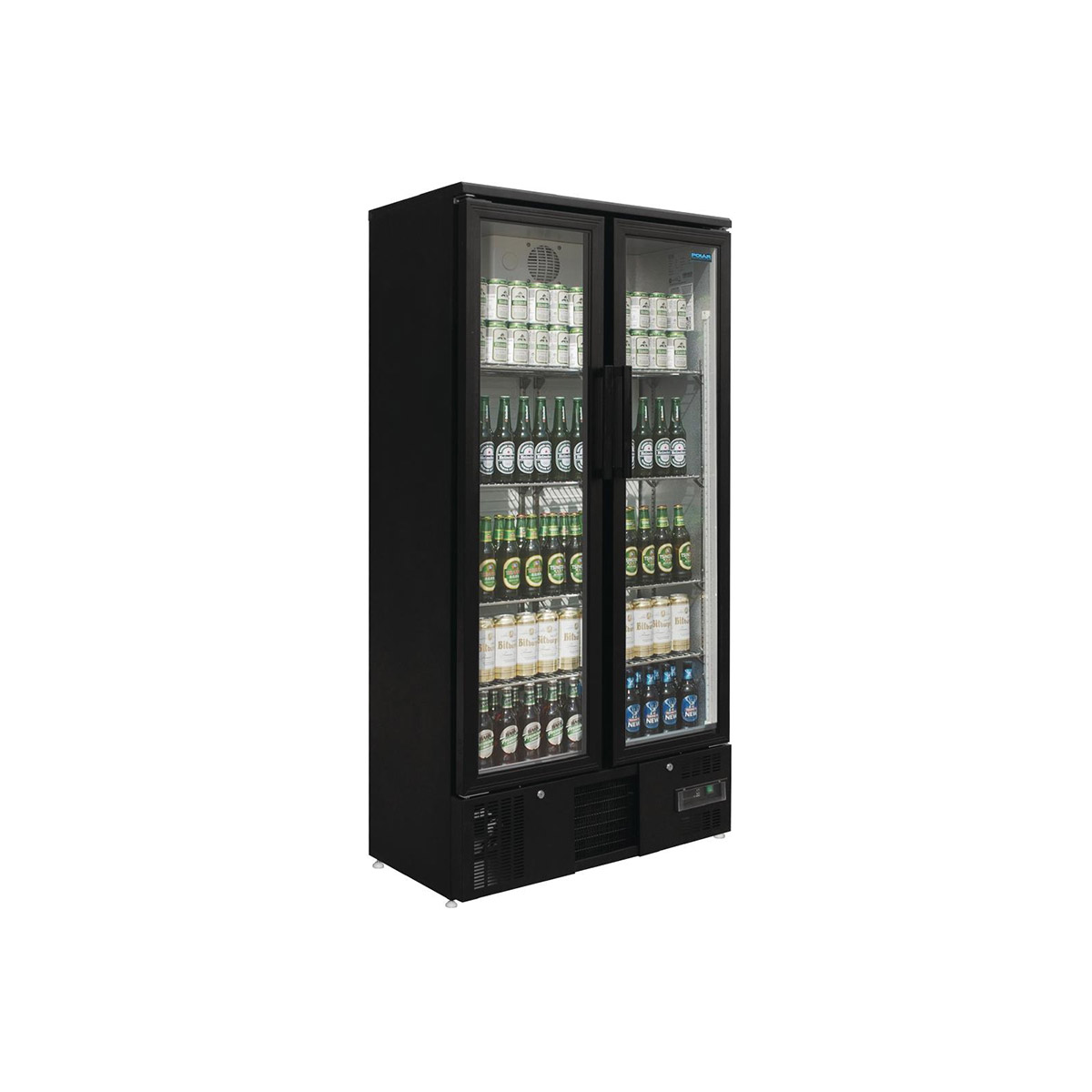 Polar G-Series Upright Back Bar Cooler With Hinged Door 490Ltr