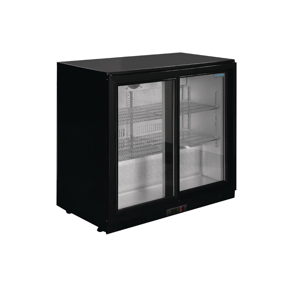 Polar G-Series Back Bar Cooler with Sliding Doors 208Ltr