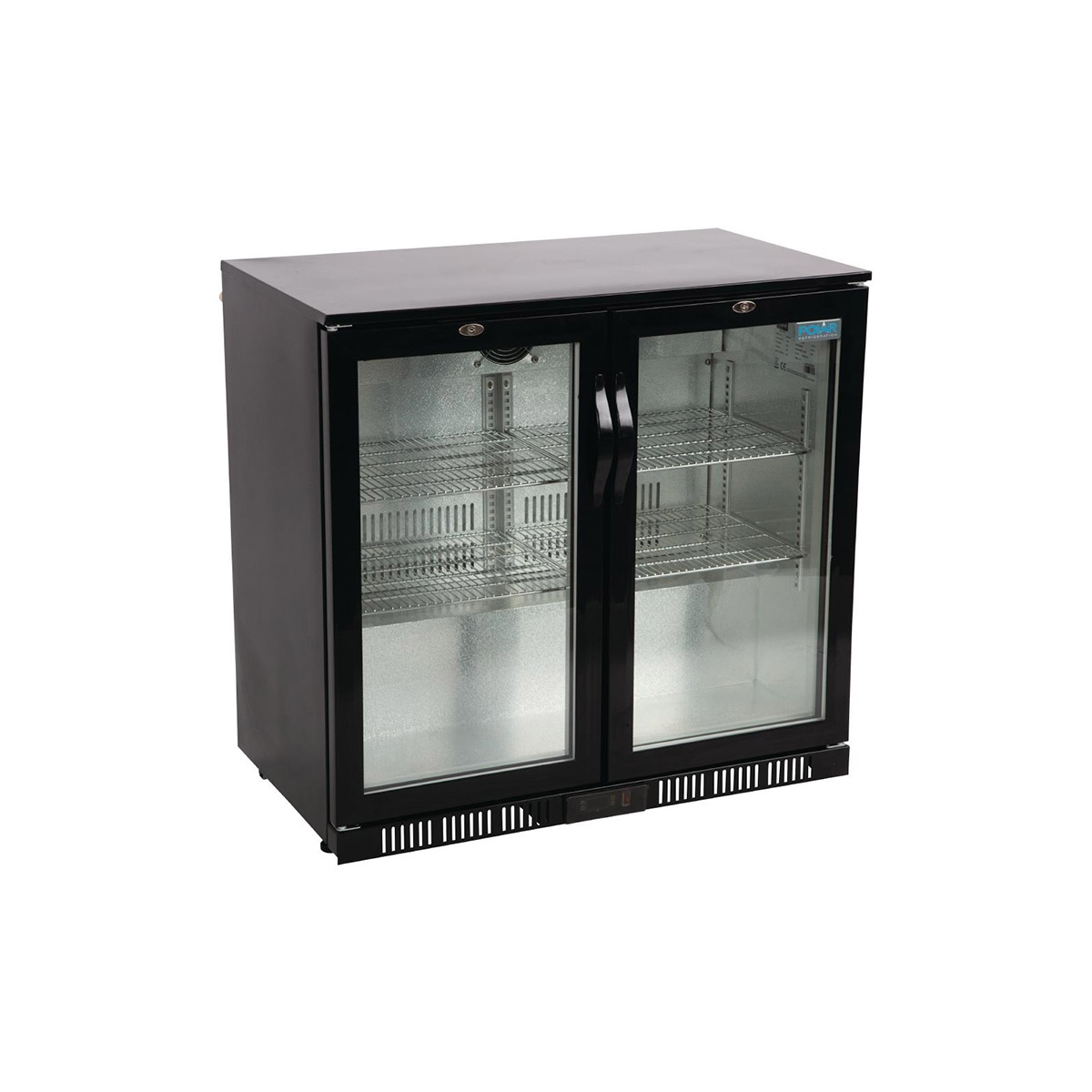 Polar G-Series Back Bar Cooler with Hinged Doors 198Ltr