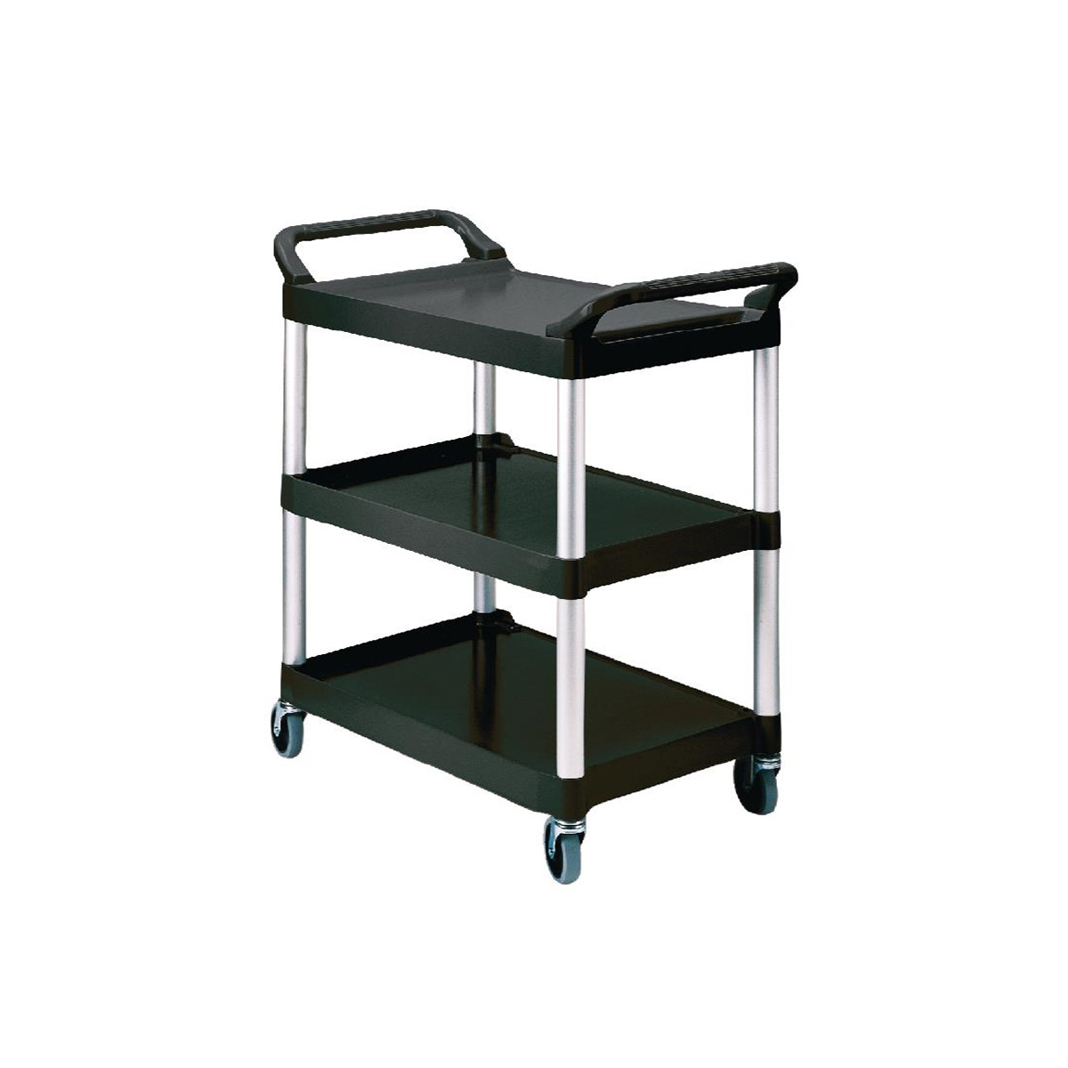 Rubbermaid Compact Utility Trolley Black