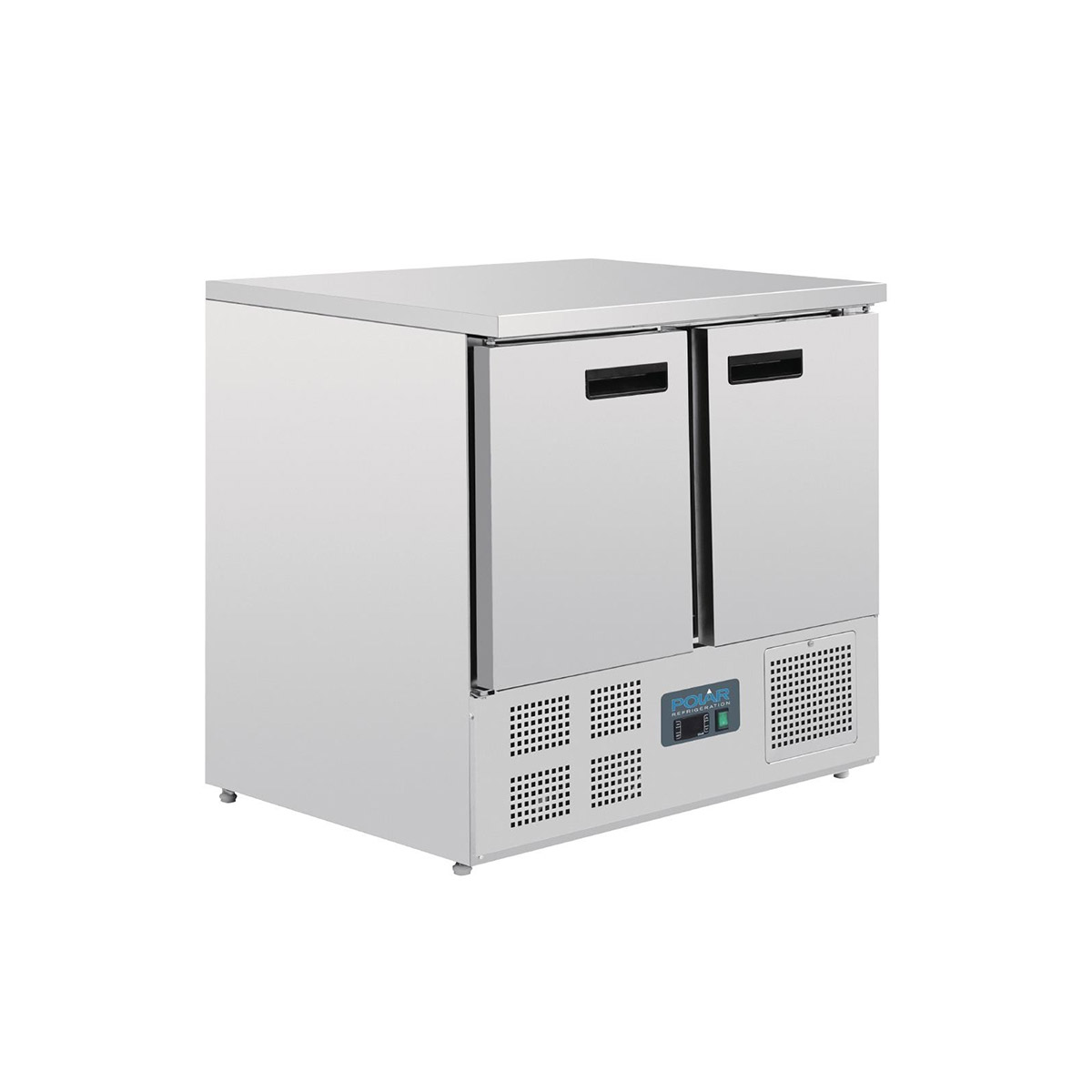 Polar G-Series Double Door Counter Fridge 240Ltr