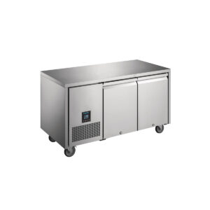 Polar U-Series Premium Double Door Counter Fridge 267Ltr