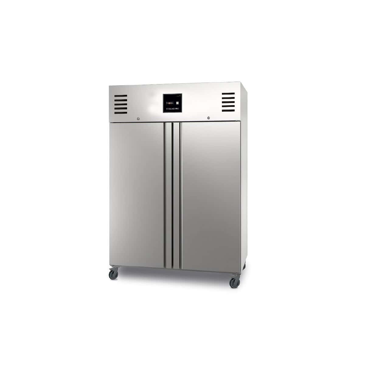 Sterling Pro Green SPI142 Double Door Gastronorm Fridge Cabinet 1400 Litres